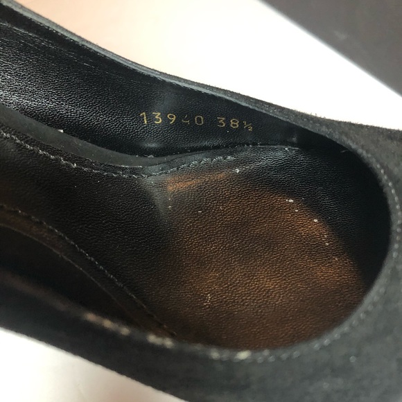 Dolce & Gabbana 90s Style Black Suede Heels - Picture 10 of 15